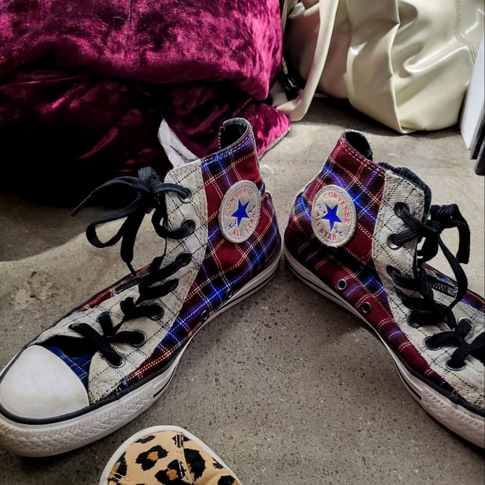 Patchwork converse